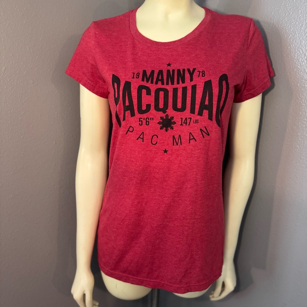 Manny Pacquiao Shirt Red